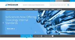 Desktop Screenshot of isosciences.com